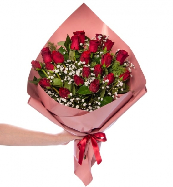 21 Gül Buketi